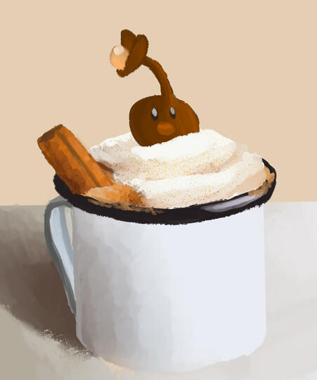 Chocolate mug korpokkur Chocolate mug korpokkur